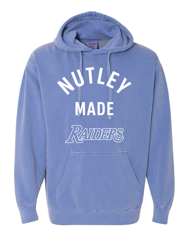 Nutley Made Vintage Hooded Sweatshirt - Blue