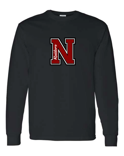 Nutley Varsity Logo L/S T-shirt Black