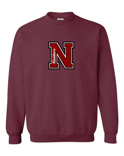 Nutley Varsity Crewneck Sweatshirt - Maroon