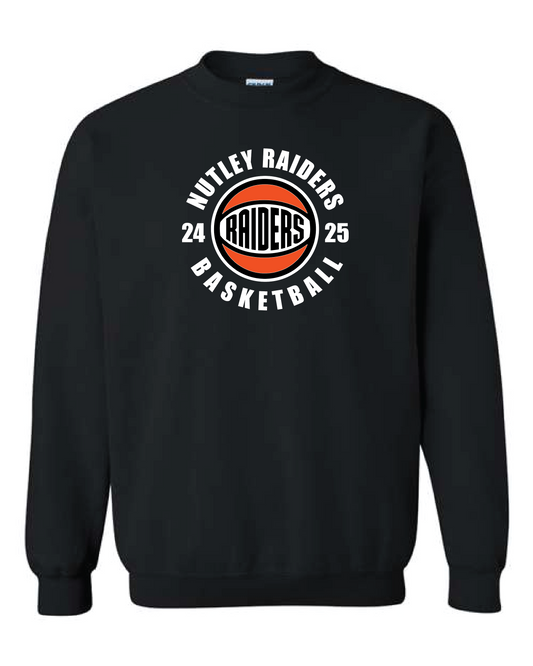 Nutley Basketball Roundball Crewneck - Black