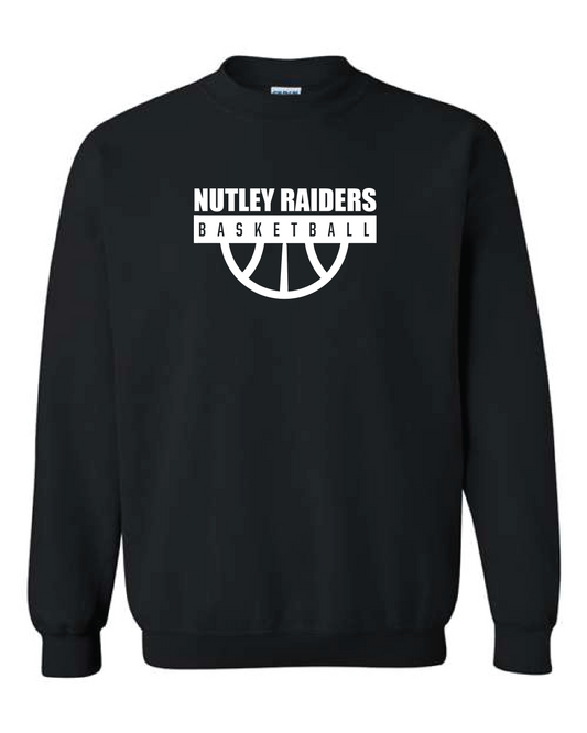 Nutley Basketball Halfball Crewneck - Black