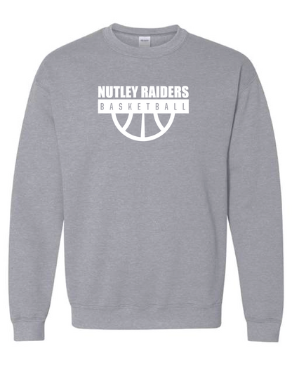 Nutley Basketball Halfball Crewneck - Grey