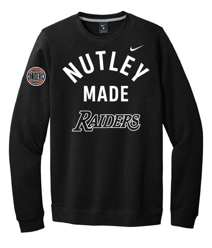 Nutley Made Nike Club Fleece Crew - Black