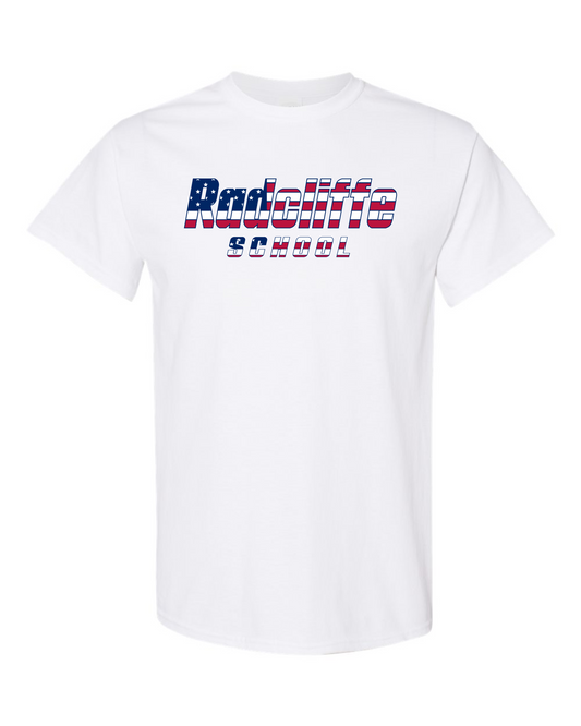 Radcliffe American Flag T-Shirt White