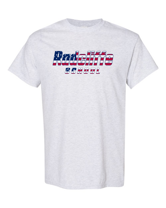 Radcliffe American Flag T-Shirt Grey