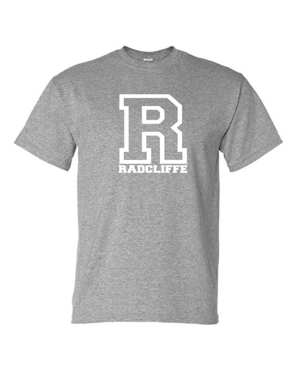 Radcliffe R Logo T-shirt Black Grey