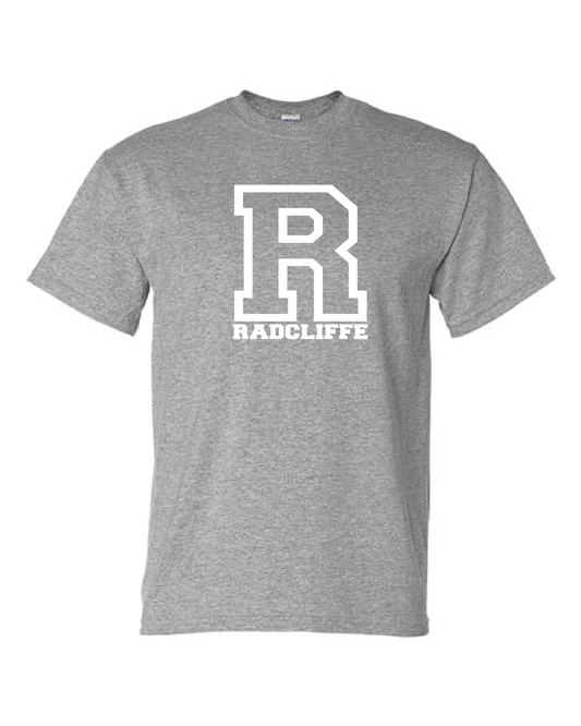 Radcliffe R Logo T-shirt Black Grey