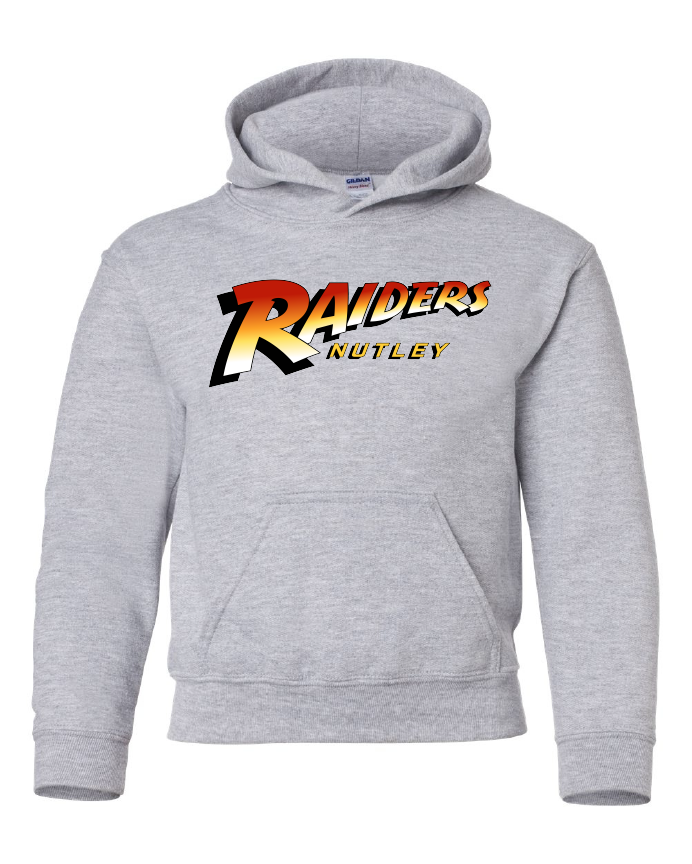 Nutley Raiders Ark Hooded Sweatshirt - Grey