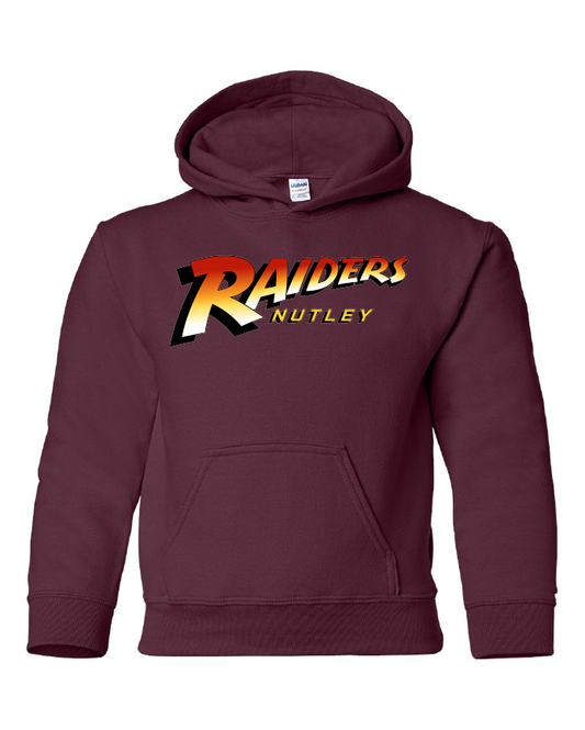 Nutley Raiders Ark Hooded Sweatshirt - Maroon