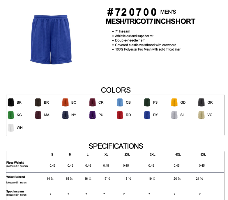 Northeast Mesh Shorts - Navy