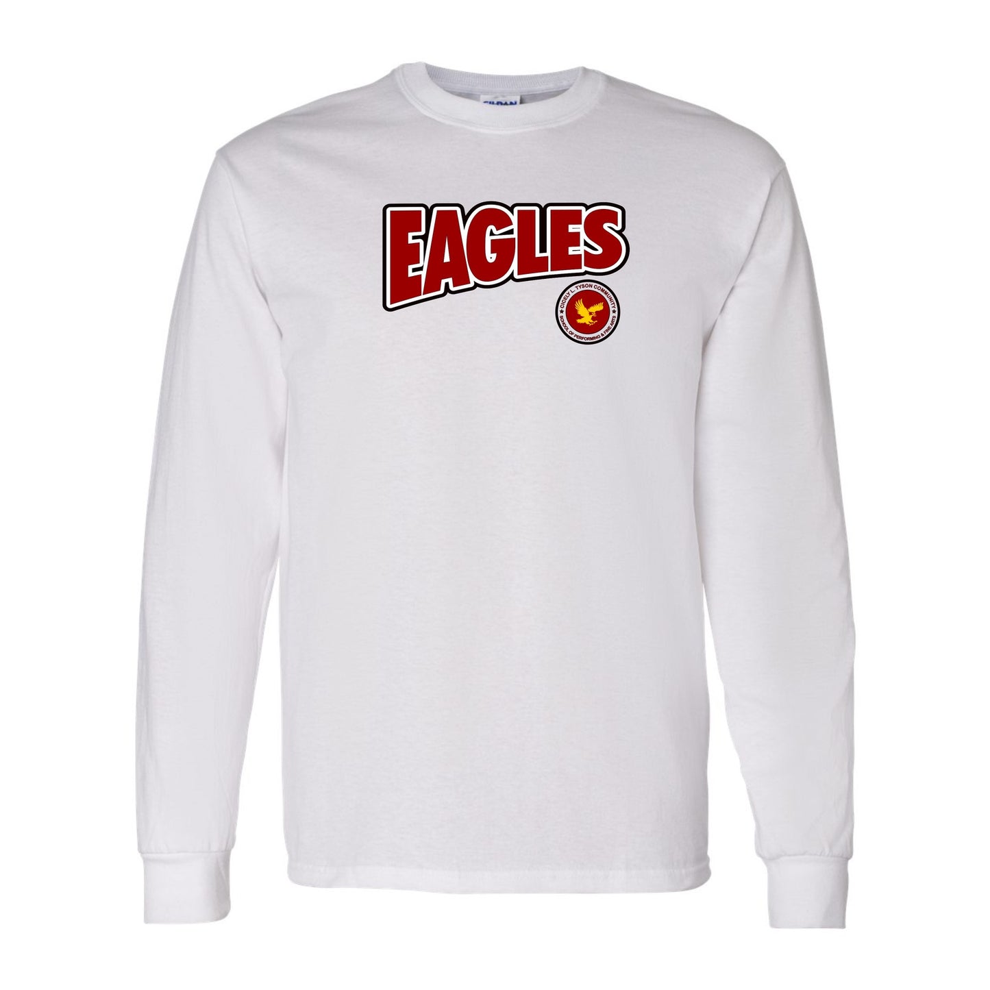 Cicely Tyson Eagles L/S T-Shirt - White