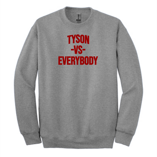 Cicely Tyson vs. Everybody Crewneck Sweatshirt - Grey