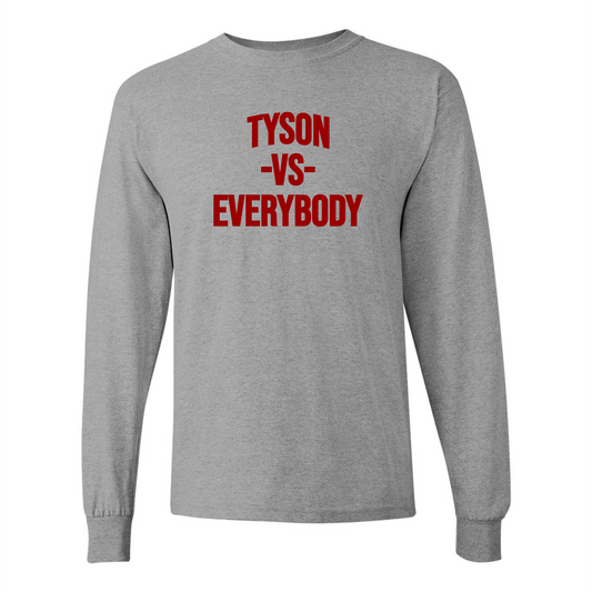 Cicely Tyson vs. Everybody L/S T-Shirt - Grey