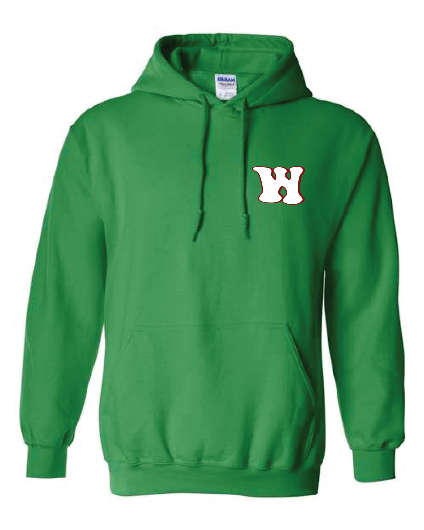 We Love Our Washington School Hooded Sweatshirt Green