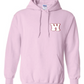 We Love Our Washington School Hooded Sweatshirt Pink