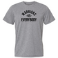 “WARRIORS -VS- EVERYBODY” Adidas Sport T-shirt - Black Heather